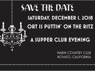 Ort Is Puttin On The Ritz A Supper Club Evening Jewish Community Federation